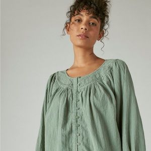 Lucky Brand Peasant Top